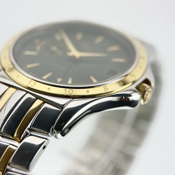 Zenith Elite Gold & Steel Black Dial 38mm Automatic Men’s Watch 90/53 0030 682 - Picture 4 of 9